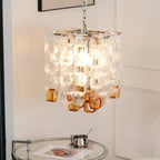 Bellina Glass Chandelier-Moonnatur