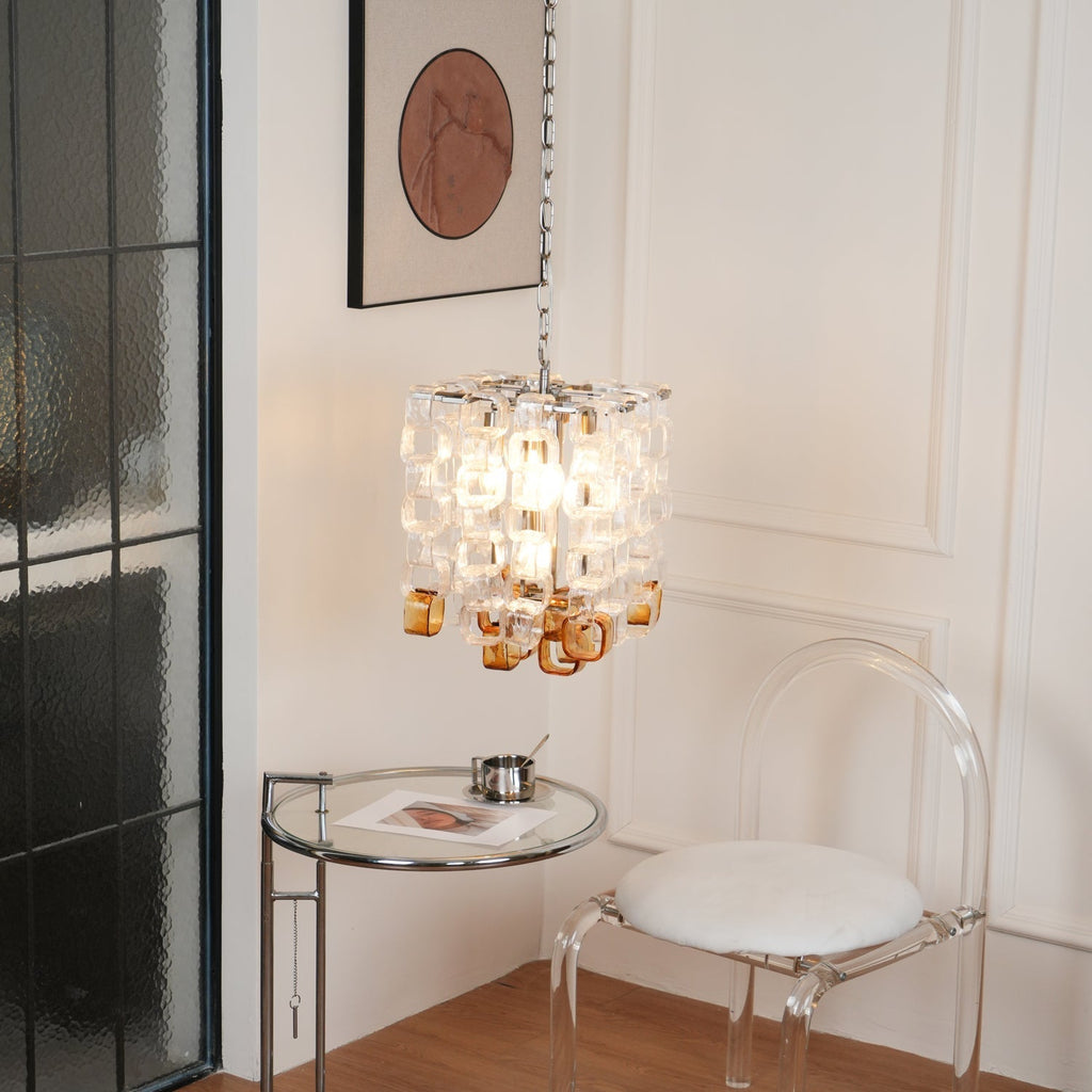 Bellina Glass Chandelier-Moonnatur