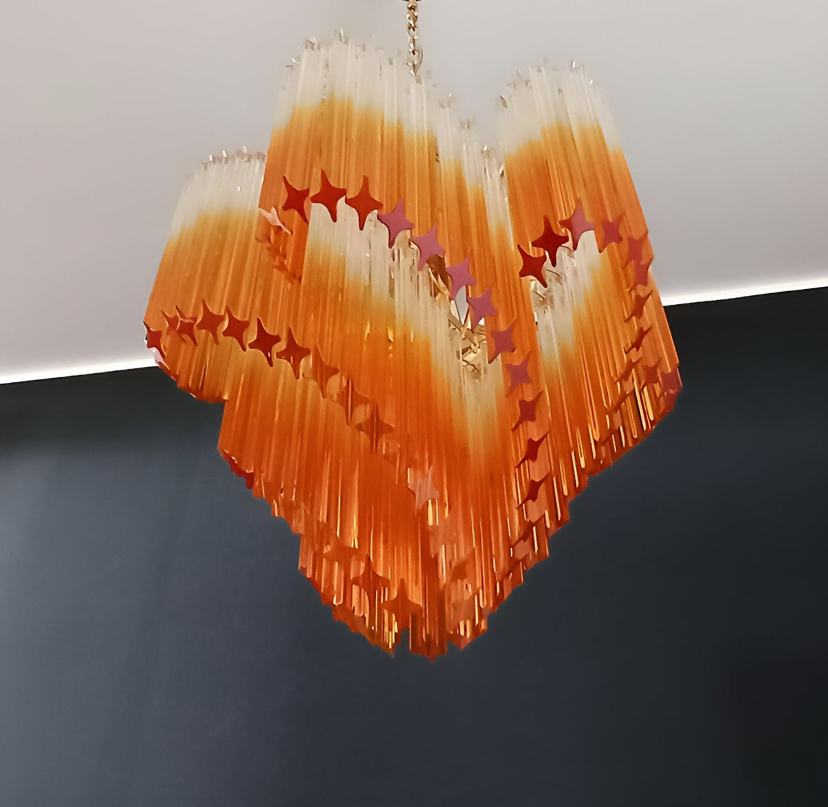 Junera Glass Chandelier-Moonnatur