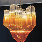 Junera Glass Chandelier-Moonnatur