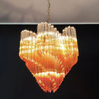 Junera Glass Chandelier-Moonnatur
