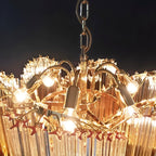 Junera Glass Chandelier-Moonnatur