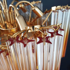 Junera Glass Chandelier-Moonnatur