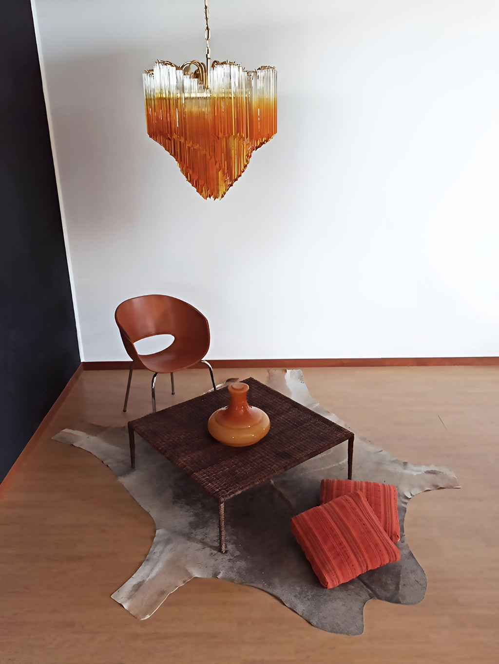 Junera Glass Chandelier-Moonnatur