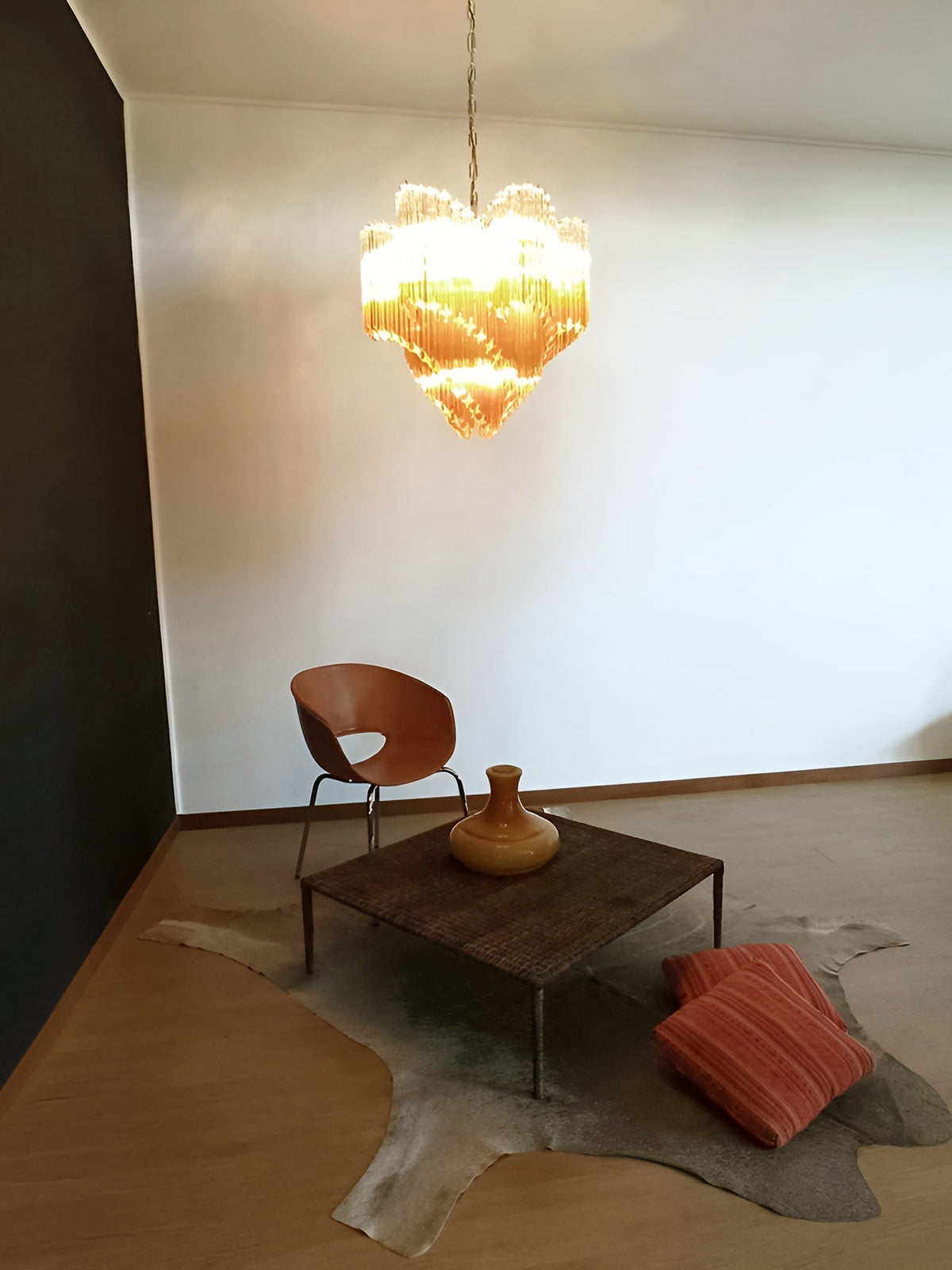 Junera Glass Chandelier-Moonnatur