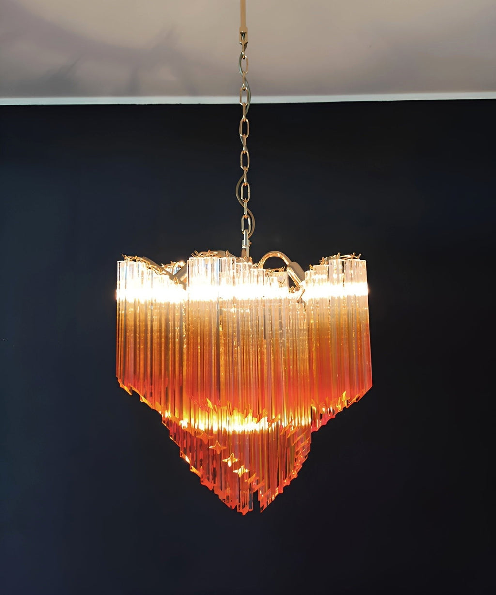 Junera Glass Chandelier-Moonnatur