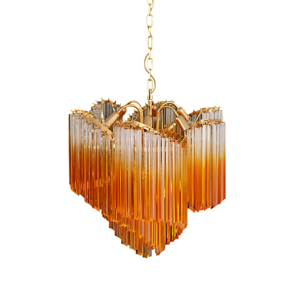 Junera Glass Chandelier-Moonnatur