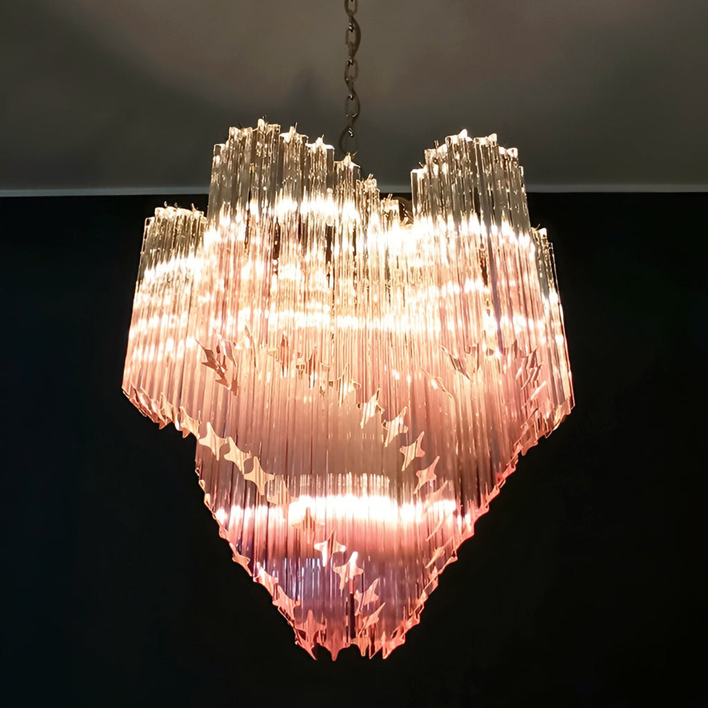 Junera Glass Chandelier-Moonnatur