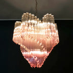 Junera Glass Chandelier-Moonnatur
