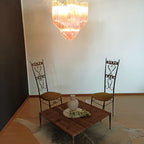 Junera Glass Chandelier-Moonnatur