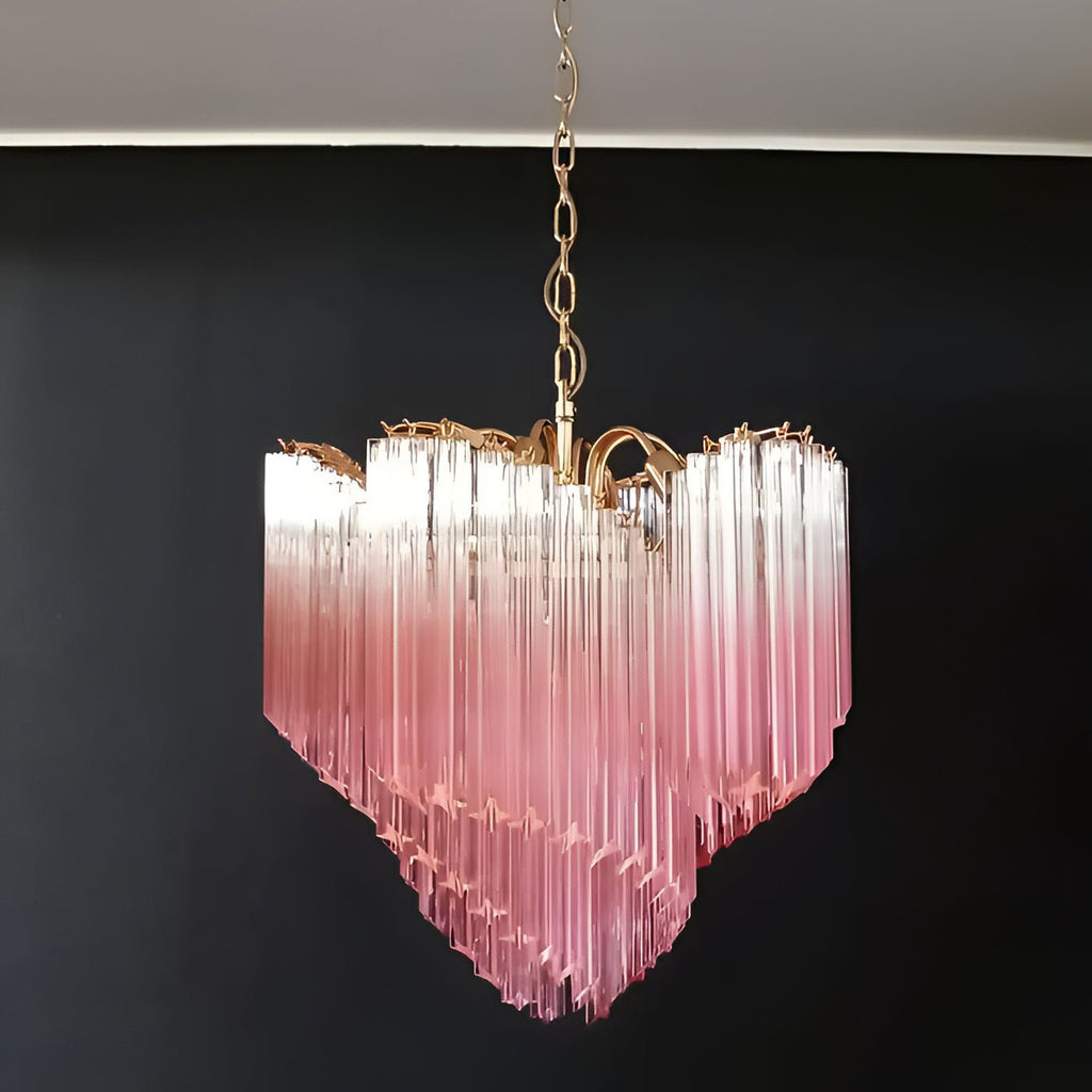 Junera Glass Chandelier-Moonnatur
