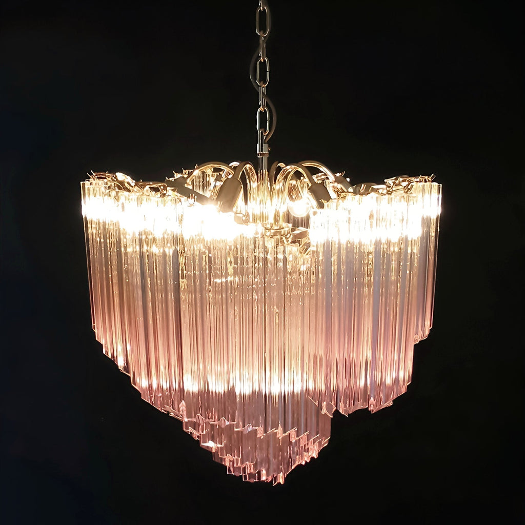 Junera Glass Chandelier-Moonnatur