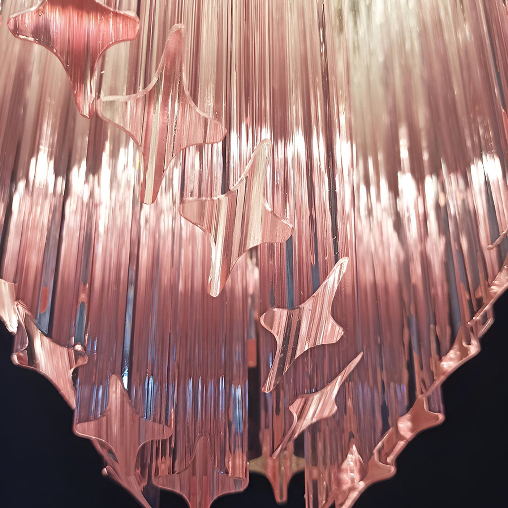 Junera Glass Chandelier-Moonnatur