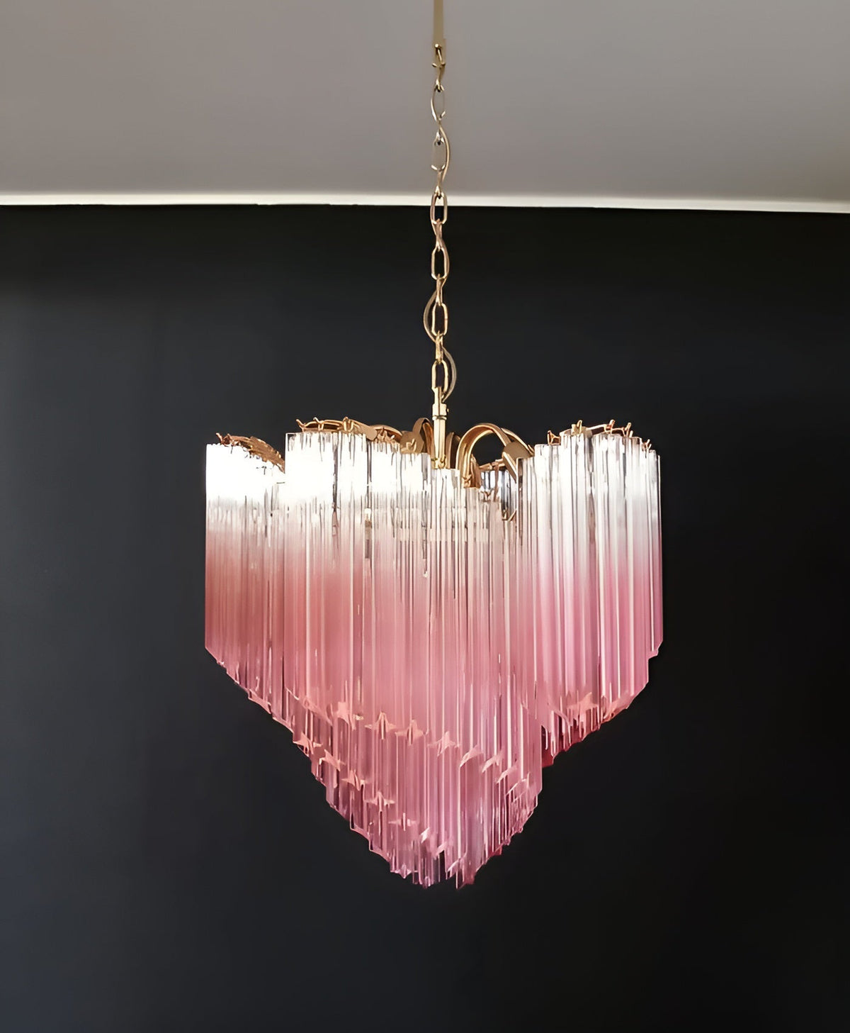 Junera Glass Chandelier-Moonnatur