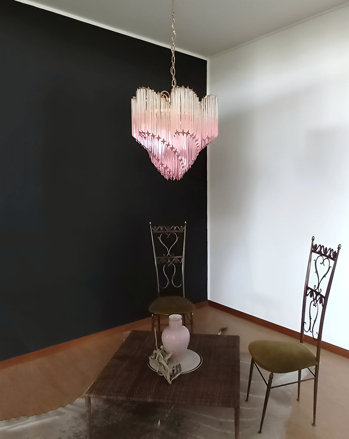 Junera Glass Chandelier-Moonnatur