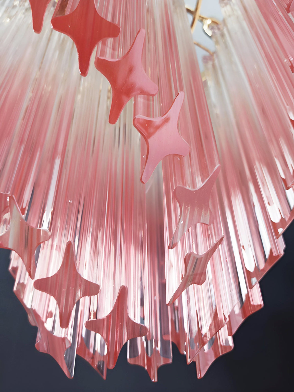 Junera Glass Chandelier-Moonnatur