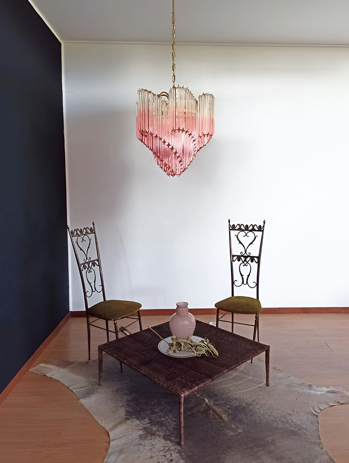 Junera Glass Chandelier-Moonnatur