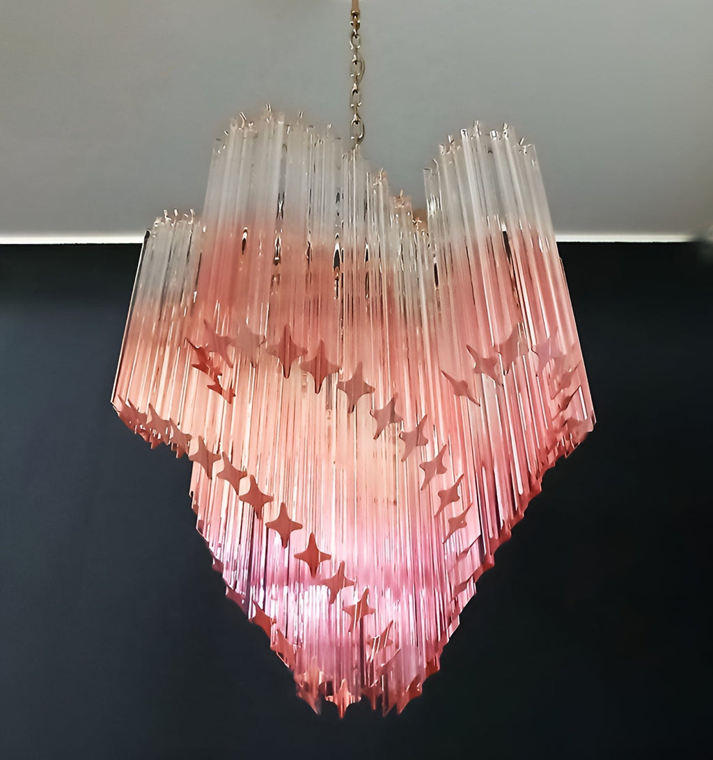 Junera Glass Chandelier-Moonnatur