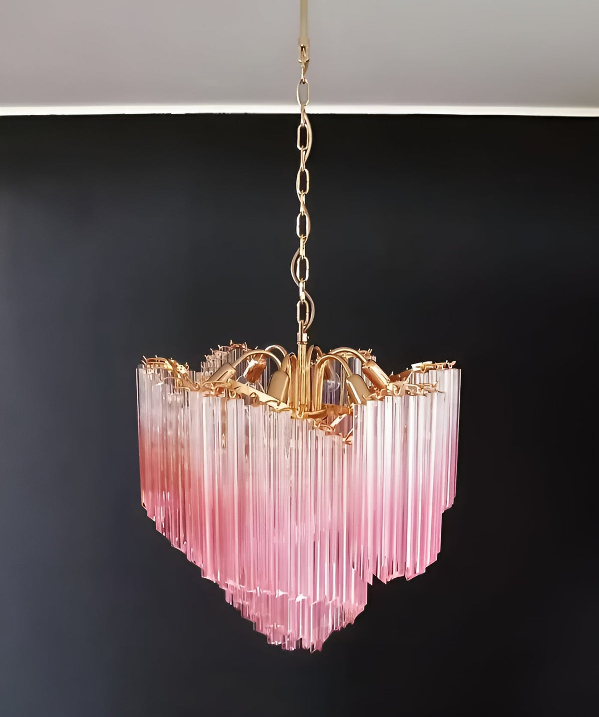 Junera Glass Chandelier-Moonnatur