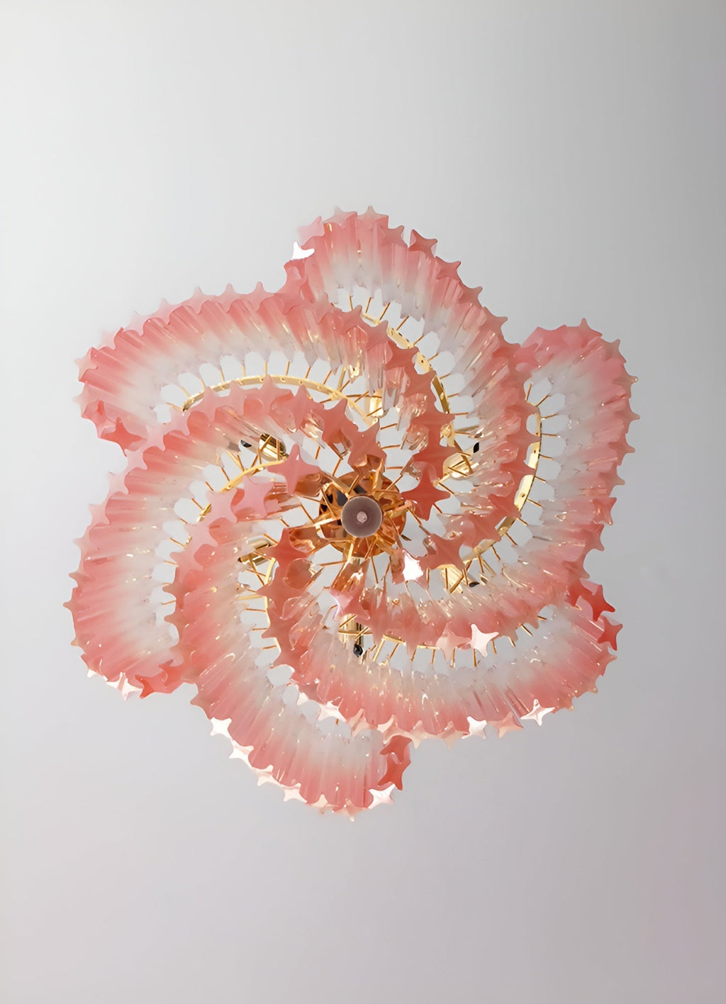 Junera Glass Chandelier-Moonnatur