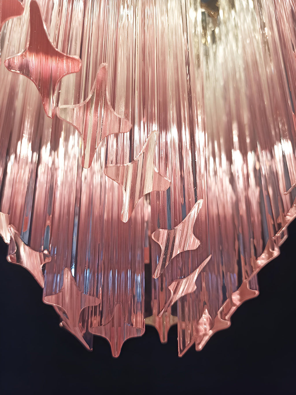 Junera Glass Chandelier-Moonnatur