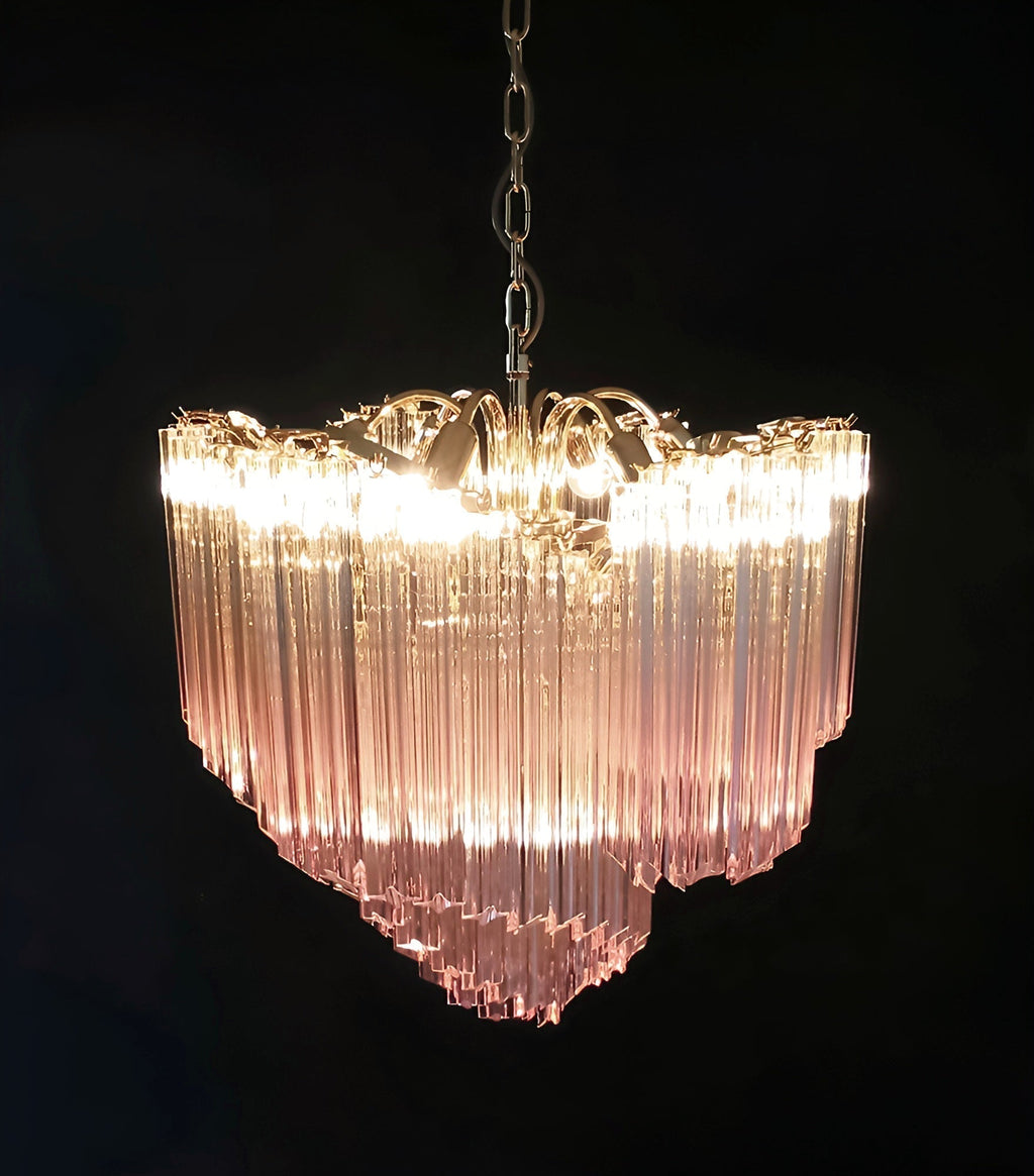 Junera Glass Chandelier-Moonnatur