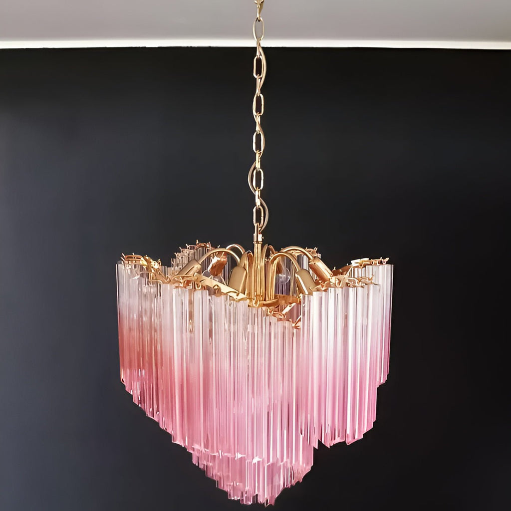 Junera Glass Chandelier-Moonnatur