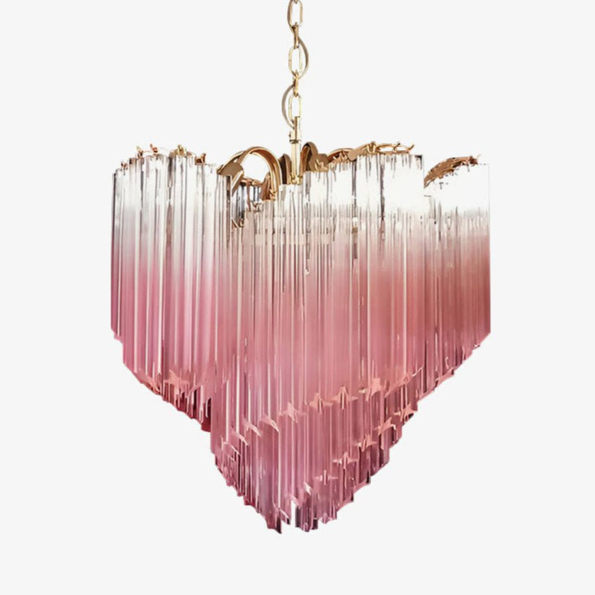 Junera Glass Chandelier-Moonnatur