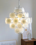 Wenrelford Glass Chandelier-Moonnatur