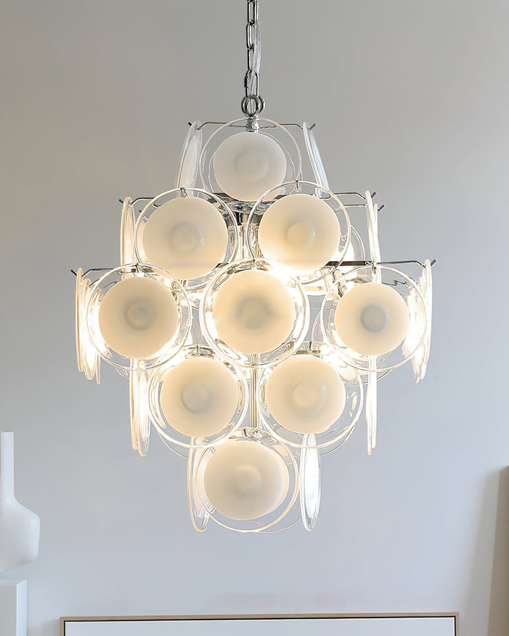 Wenrelford Glass Chandelier-Moonnatur