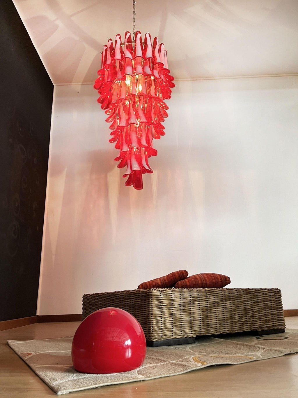 Jardenford Glass Chandelier-Moonnatur