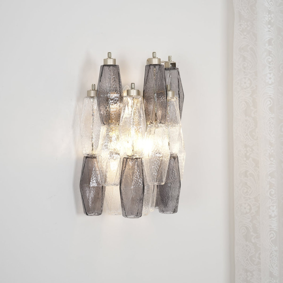 Queneloria Glass Wall Light-Moonnatur