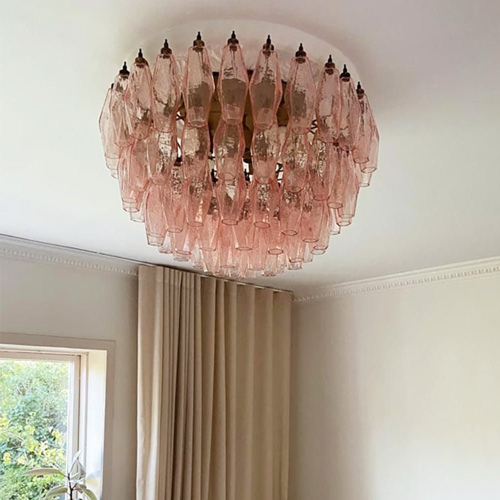 Tardenara Glass Ceiling Light-Moonnatur