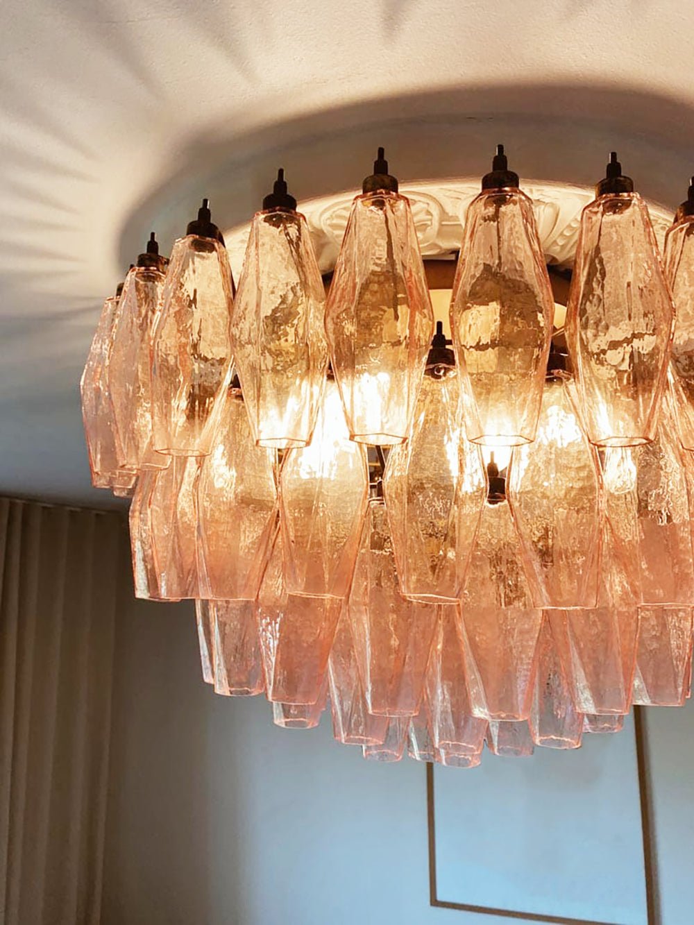 Tardenara Glass Ceiling Light-Moonnatur