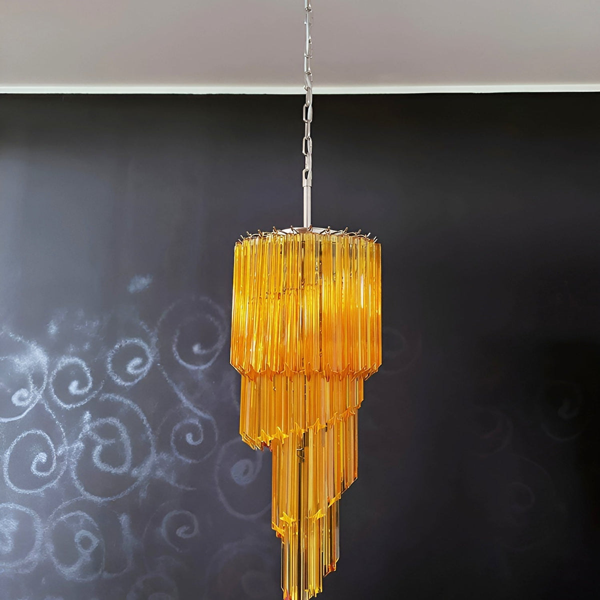 Rardenorie Glass Chandelier-Moonnatur