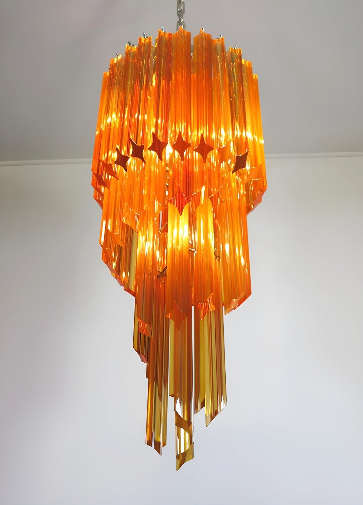 Rardenorie Glass Chandelier-Moonnatur