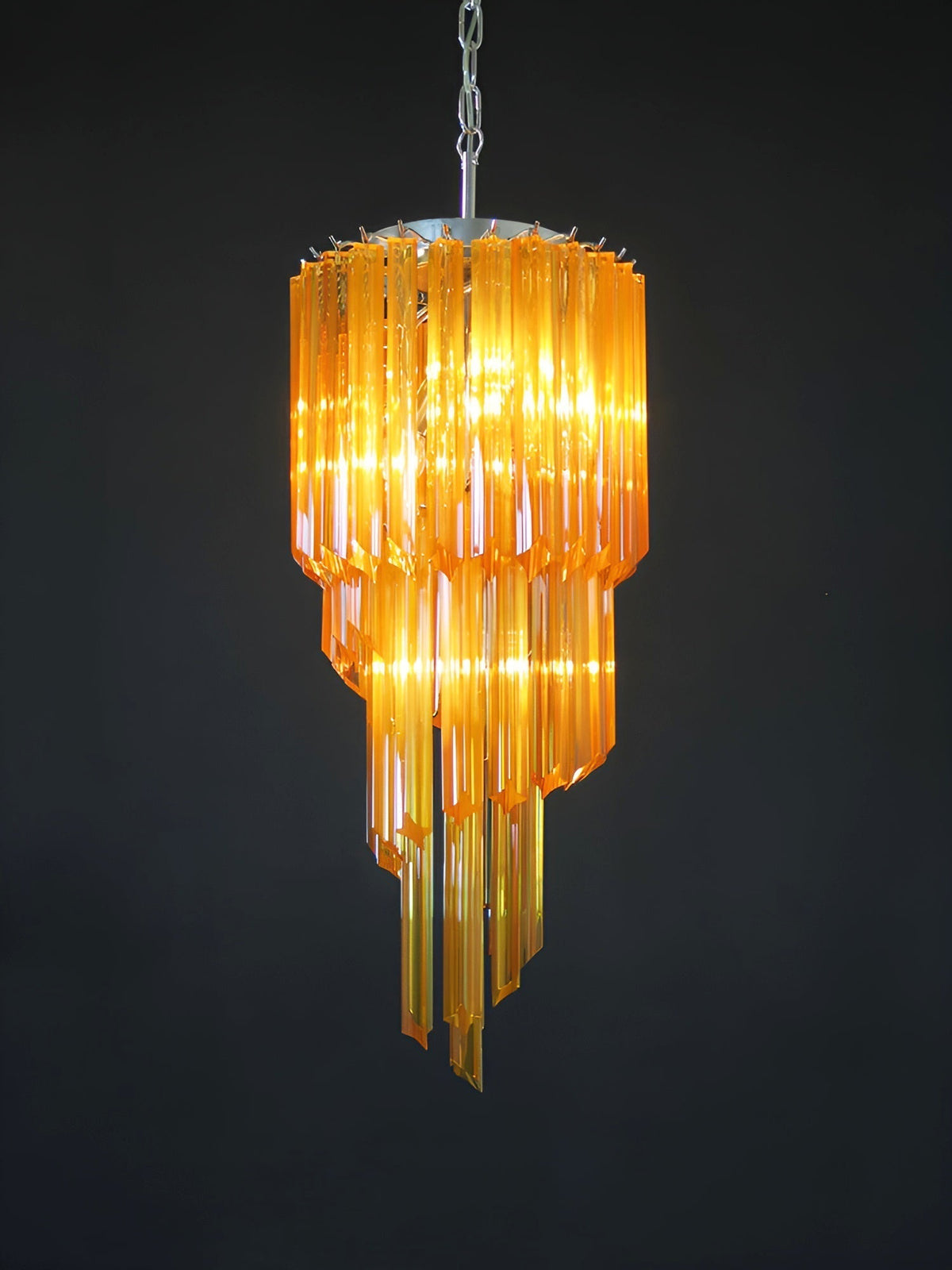 Rardenorie Glass Chandelier-Moonnatur