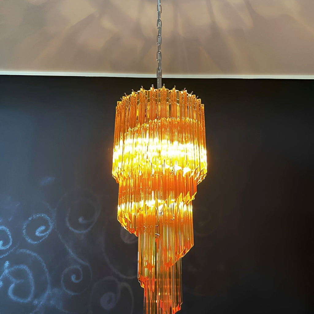 Rardenorie Glass Chandelier-Moonnatur