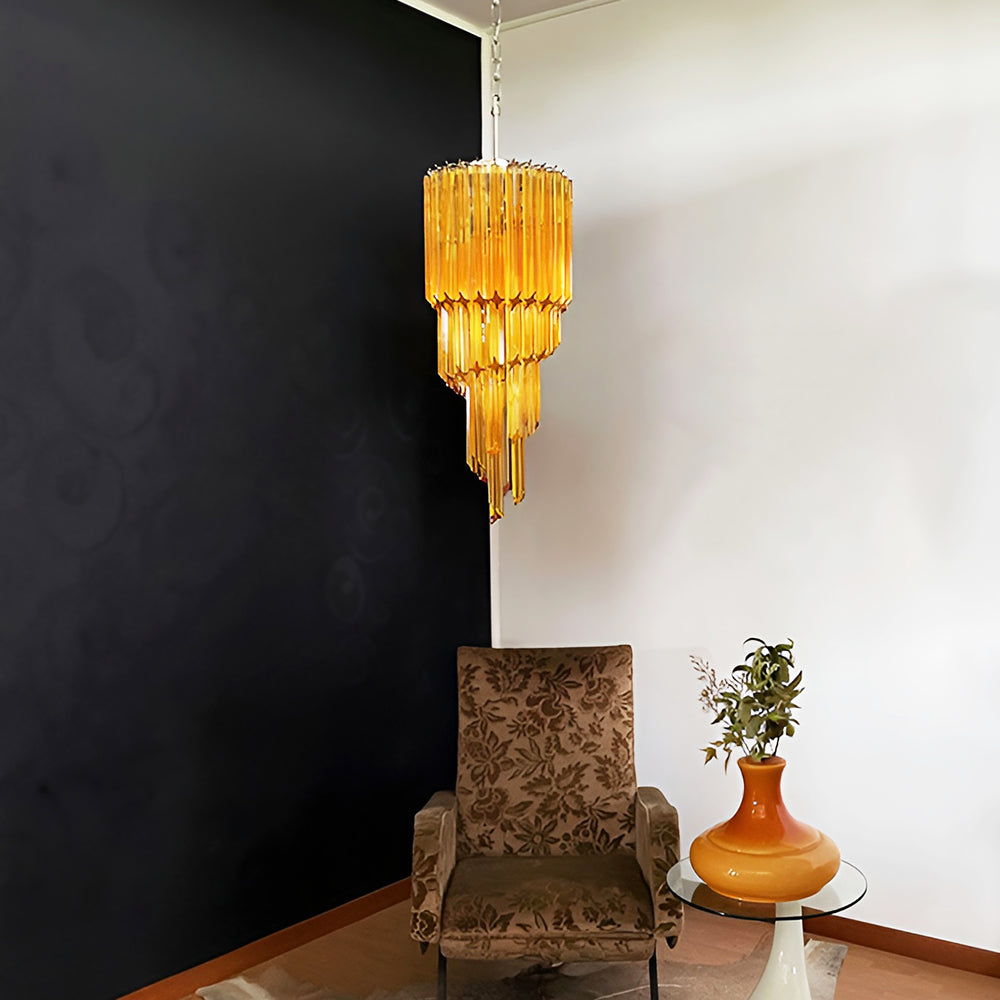 Rardenorie Glass Chandelier-Moonnatur