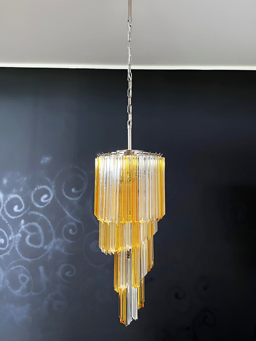 Rardenorie Glass Chandelier-Moonnatur