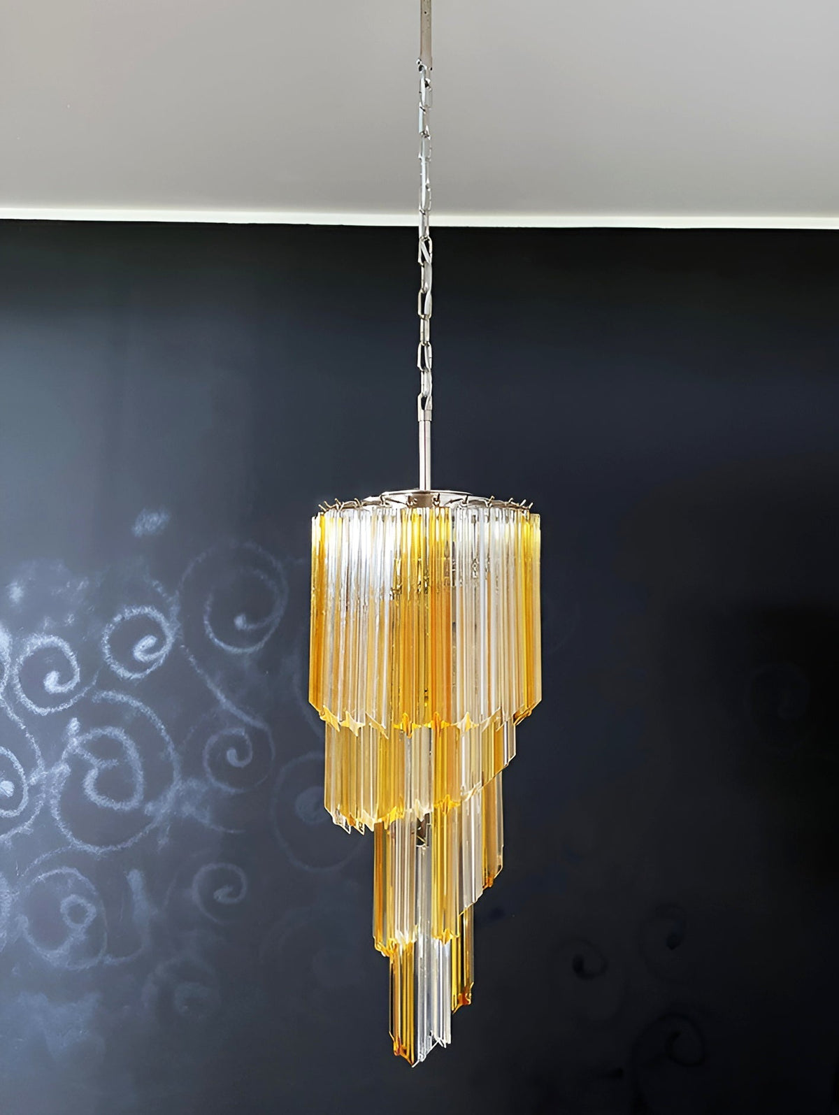 Rardenorie Glass Chandelier-Moonnatur