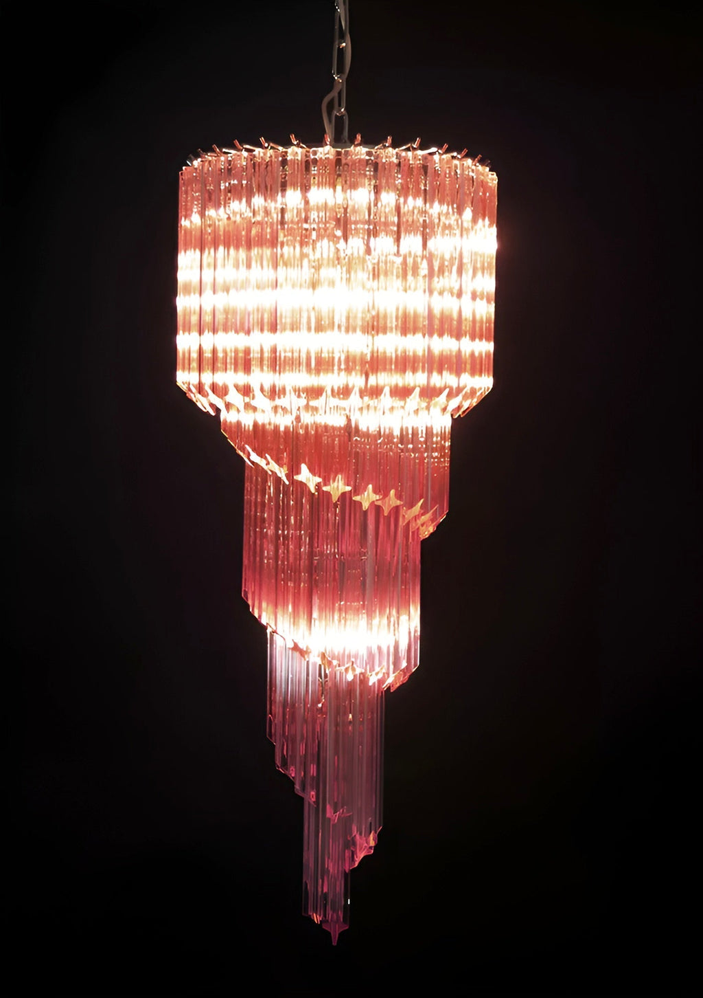 Rardenorie Glass Chandelier-Moonnatur