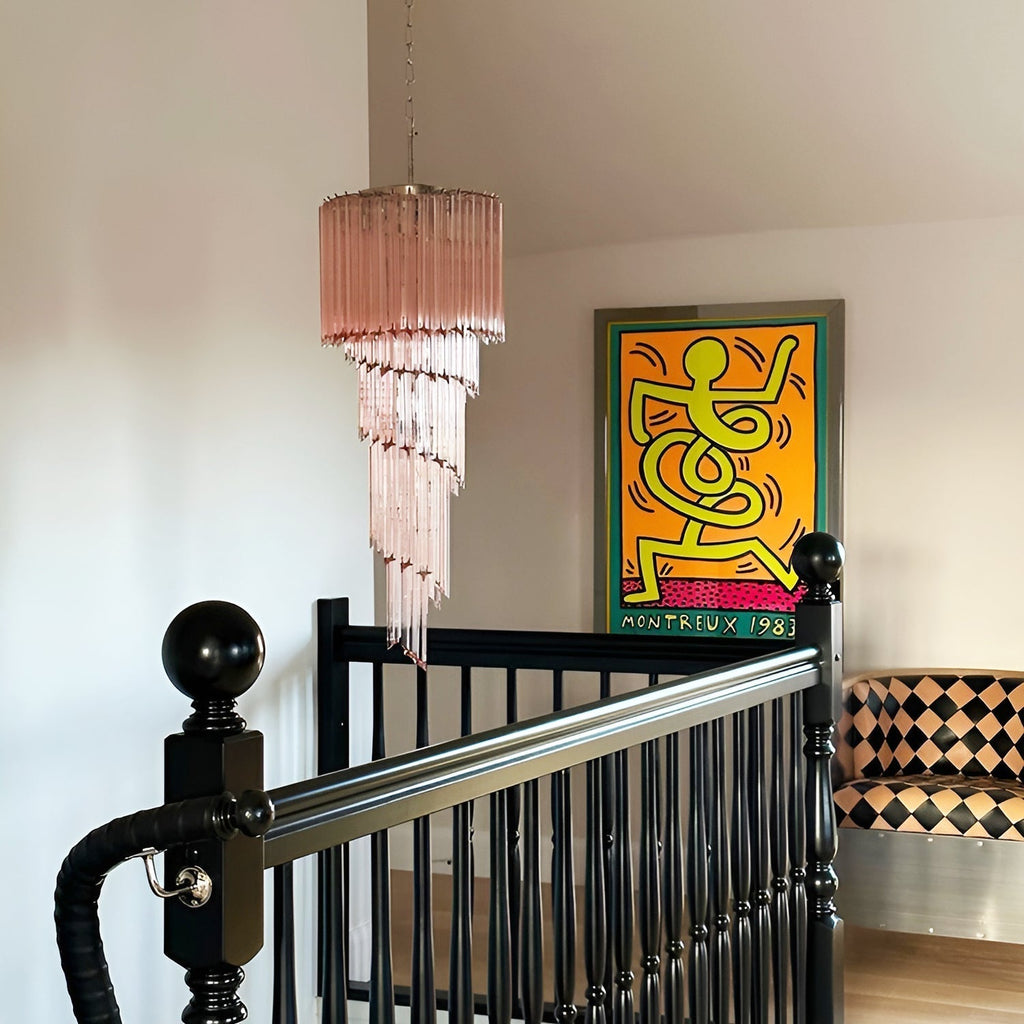 Rardenorie Glass Chandelier-Moonnatur
