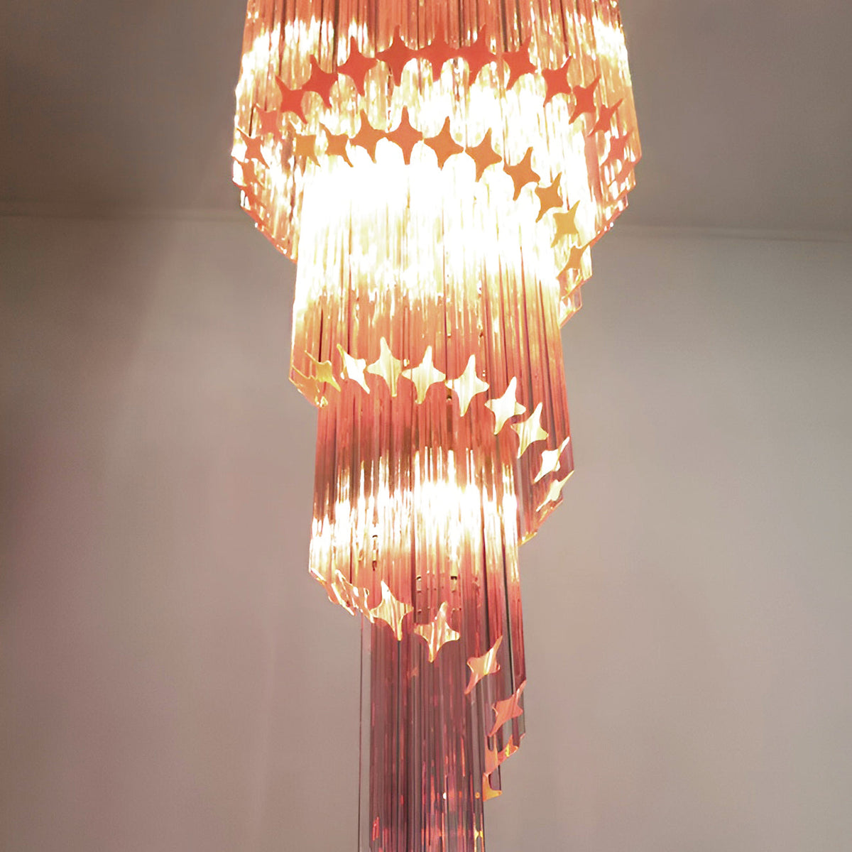 Rardenorie Glass Chandelier-Moonnatur