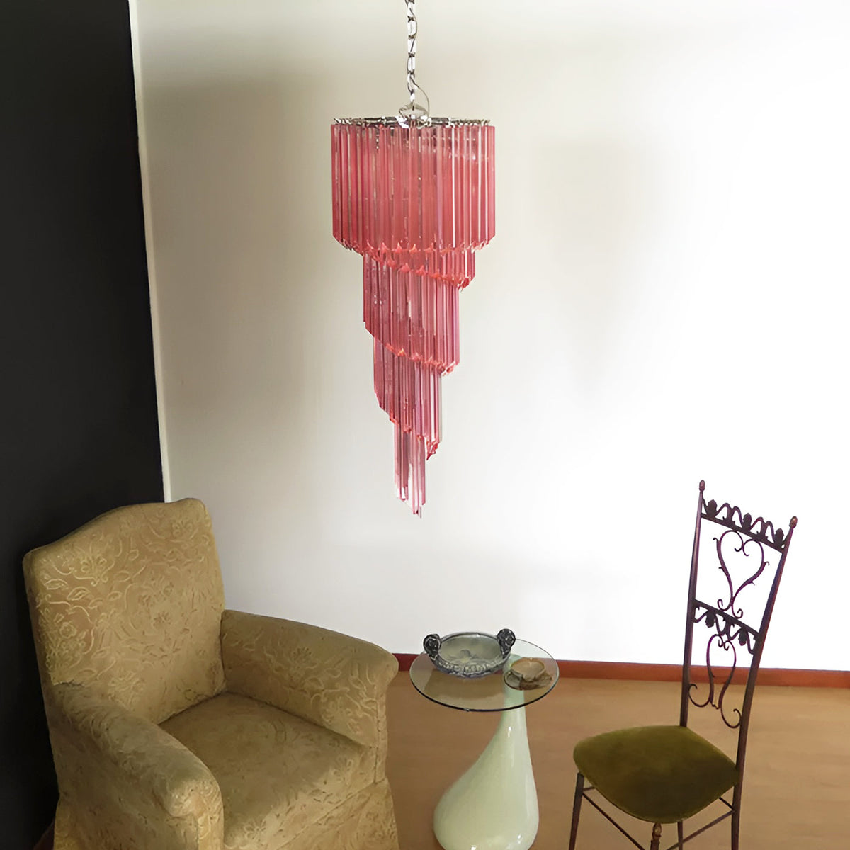 Rardenorie Glass Chandelier-Moonnatur