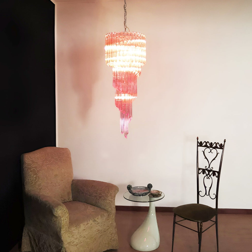 Rardenorie Glass Chandelier-Moonnatur