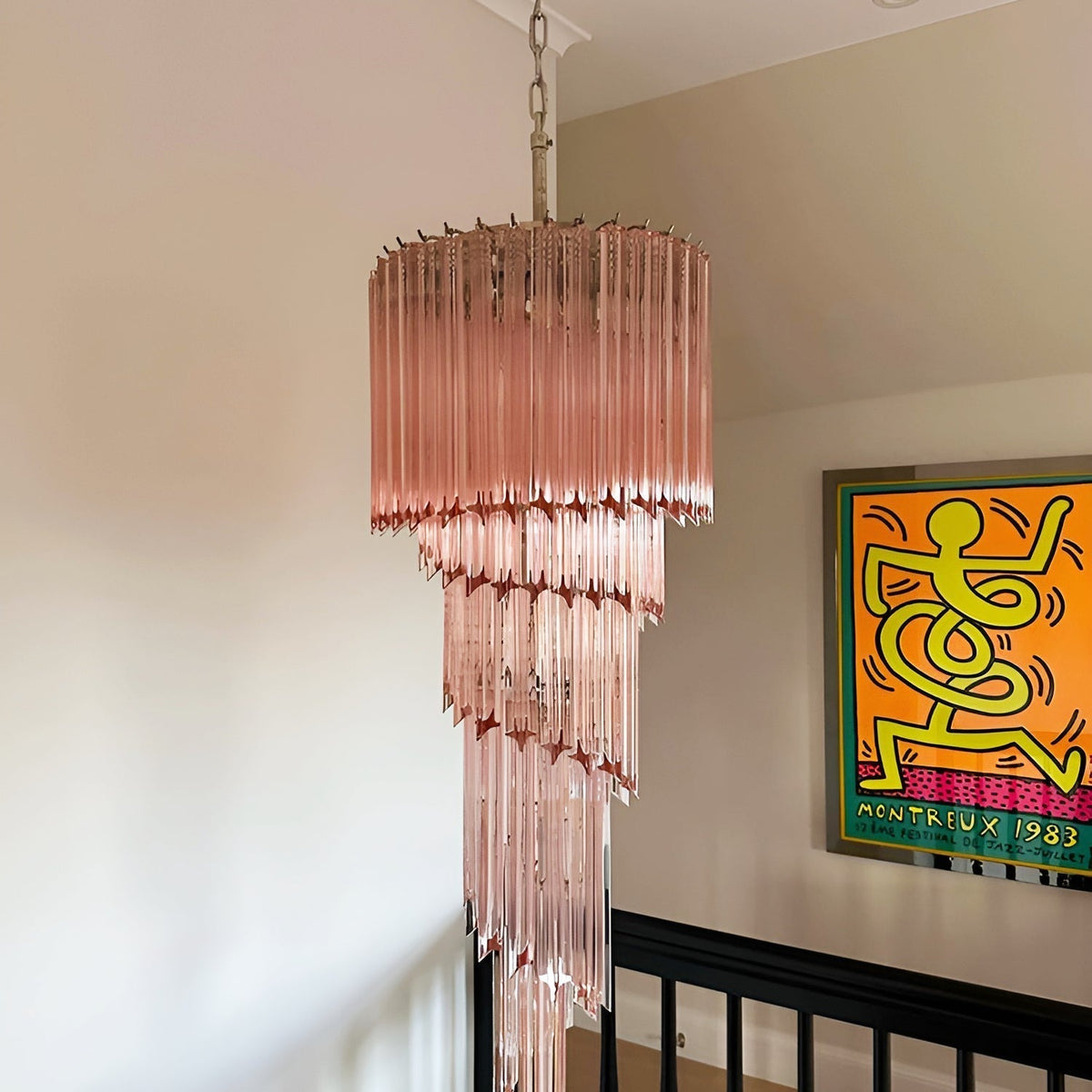 Rardenorie Glass Chandelier-Moonnatur
