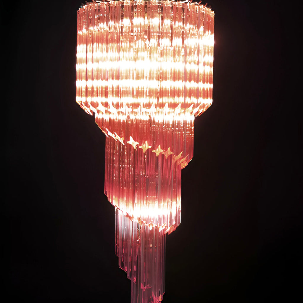 Rardenorie Glass Chandelier-Moonnatur