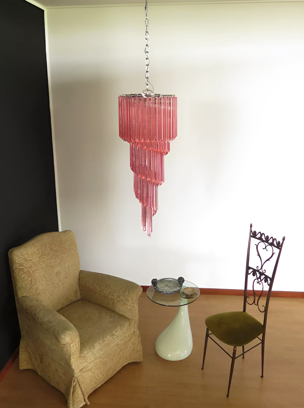 Rardenorie Glass Chandelier-Moonnatur