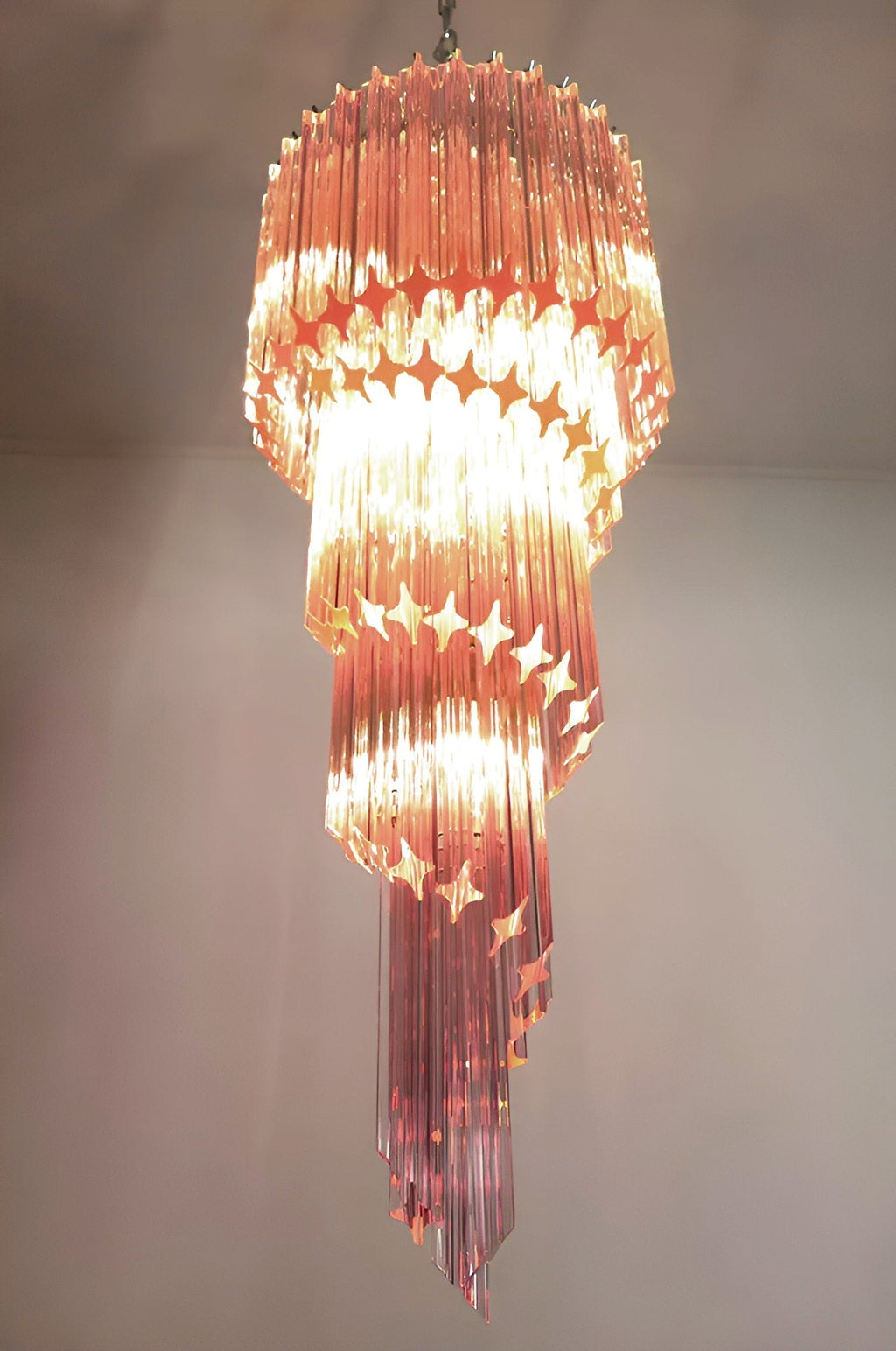 Rardenorie Glass Chandelier-Moonnatur